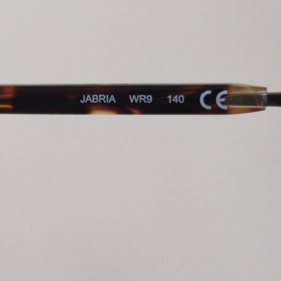 Kate Spade Jabria WR9 Eye Glasses FRAMES ONLY - Brown Gold Tortoise  140 51mm - Picture 3 of 5